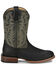 Image #2 - Justin Men's Disco Man Western Boots - Round Toe, Black, hi-res