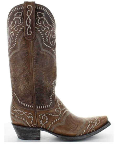 Image #2 - Yippee Ki Yay by Old Gringo Women's Sintra Western Boots - Snip Toe, Brown, hi-res
