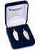 Image #3 - Montana Silversmiths Women's Love You More Feather Earrings, Silver, hi-res