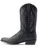 Image #2 - Ariat Men's Bankroll Western Boots - Round Toe, Black, hi-res