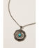 Image #1 - Shyanne Women's Midnight Sky Pendant With Turquoise Stone Set, Silver, hi-res