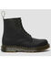 Image #2 - Dr. Martens Wintergrip Matte 8 Eye Lace-Up Boots - Round Toe, Black, hi-res