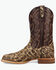 Image #3 - Dan Post Men's Exotic Pirarucu Western Boots - Broad Square Toe, Tan, hi-res