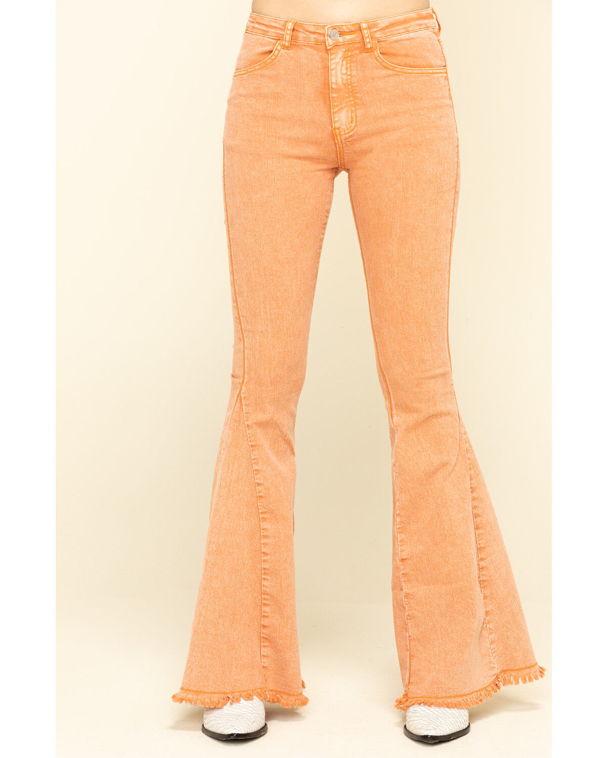 womens rust jeans