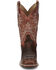 Image #4 - Justin Women's Stoneage Western Boots - Broad Square Toe, Cognac, hi-res