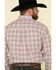Wrangler Men's Tough Enough To Wear Pink Large Plaid Snap Long Sleeve Western Shirt , Pink, hi-res