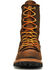Image #4 - Carolina Men's 8" Waterproof Lace-to-Toe Logger Boots - Soft Toe, Brown, hi-res