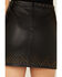 Image #4 - Wonderwest Women's Studded Leather Skirt, Black, hi-res