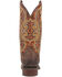 Image #5 - Dan Post Men's Bullhead Crackle Western Performance Boots - Broad Square Toe, Rust Copper, hi-res