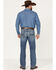 Image #3 - Ariat Men's M7 Branson Merrick Medium Wash Slim Straight Jeans, Blue, hi-res