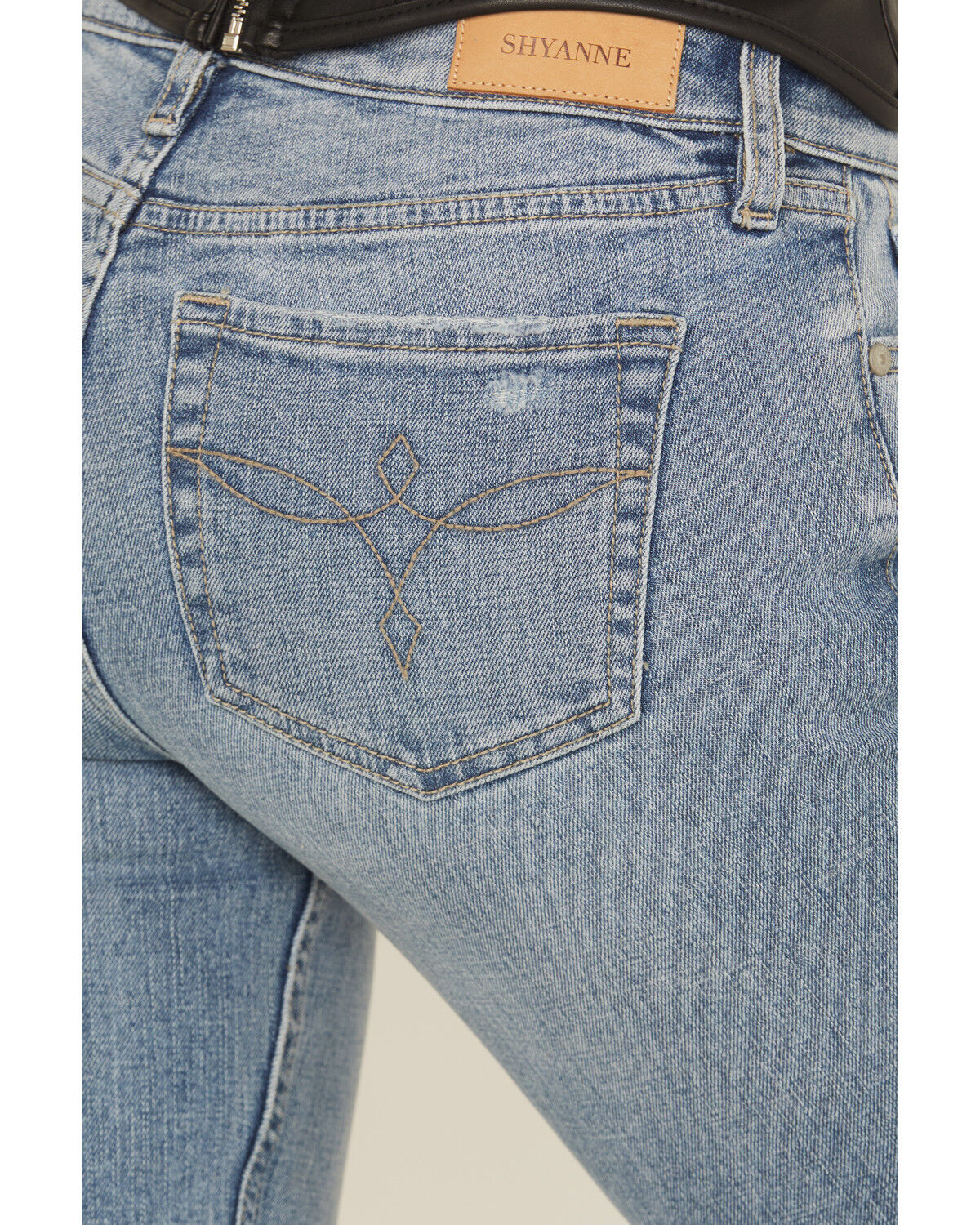 Image #4 - Shyanne Women's Aurora Low Rise Bootcut Stretch Denim Jeans, Medium Wash, hi-res