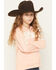 Image #2 - Wrangler Girls' Classic Logo Hoodie, , hi-res