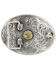 Cody James Men's Antiqued Colorado Oval Belt Buckle, Multi, hi-res