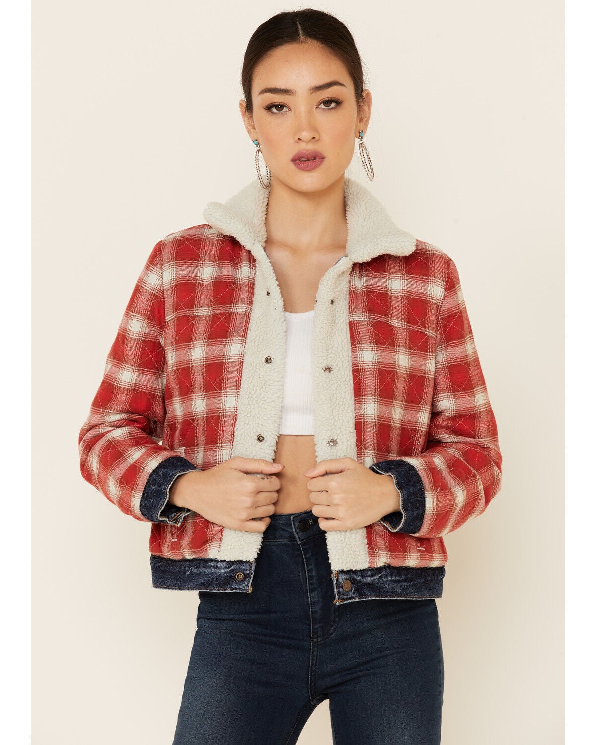 levis reversible trucker jacket