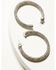 Image #1 - Idyllwind Women's Avalon Silver Hoop Earrings, Silver, hi-res