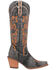 Image #2 - Dingo Women's Texas Tornado Tall Western Boots - Round Toe, Black, hi-res