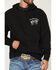 Image #3 - Seager Men's Los Rios Midweight Graphic Hooded Sweatshirt, Black, hi-res