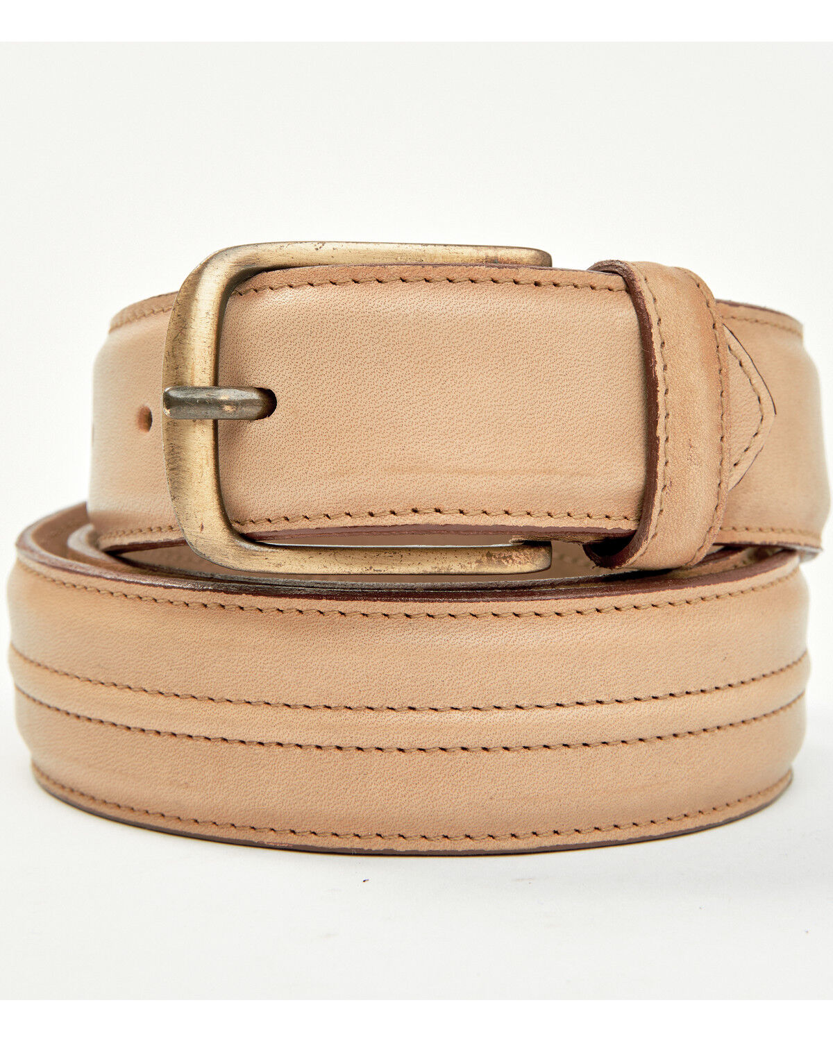 Image #1 - Cody James Men's Dressy Leather Western Belt, Camel, hi-res