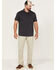 Image #1 - Brothers and Sons Men's Weathered Ripstop Stretch Slim Straight Pants, Stone, hi-res