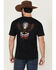Image #1 - Smith & Wesson Men's Empowering Americans Short Sleeve Graphic T-Shirt, Black, hi-res