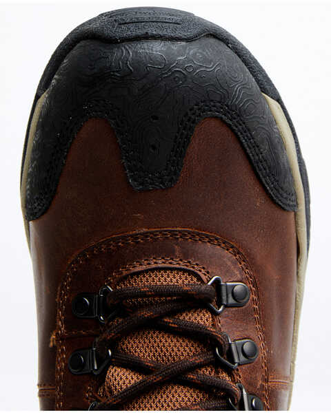 Image #6 - Hawx Men's Talon Umber Waterproof Lace-Up Work Boot - Soft Toe , Dark Brown, hi-res
