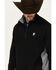 Image #2 - RANK 45&reg; Men's Bring it 1/4 Zip Pullover, Black, hi-res