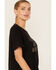 Image #2 - Shyanne Women's Hometown Short Sleeve Graphic Tee, Black, hi-res