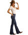 Image #2 - Rock & Roll Denim Women's Button Front Bootcut Jeans, , hi-res