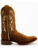 Image #2 - Caborca Silver Women's Maisie Star And Hearts Inlay Western Boots - Broad Square Toe, Tan, hi-res