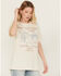 Image #2 - Ariat Women's Feed Short Sleeve Graphic Tee, Oatmeal, hi-res