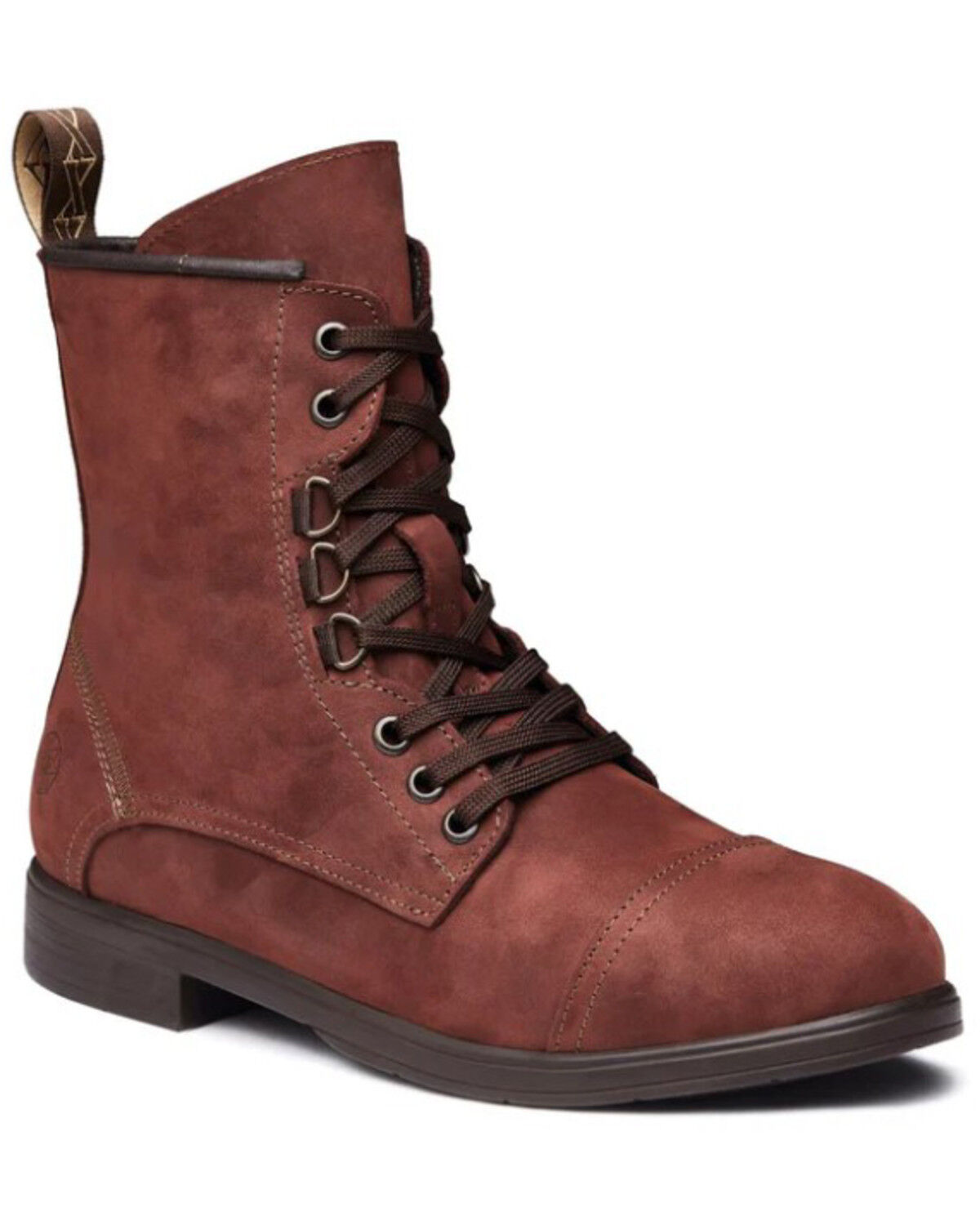 Image #1 - Xena Workwear Women's Spice Work Boots - Steel Toe, Red, hi-res