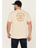 Image #4 - Brixton Men's Oath Short Sleeve Graphic T-Shirt, Cream, hi-res