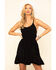 Free People Women's Encrusted Mini Dress, Black, hi-res