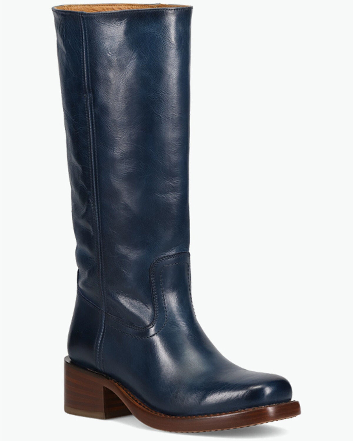 Frye Women's Campus 14L Fashion Boots - Round Toe, Navy, hi-res