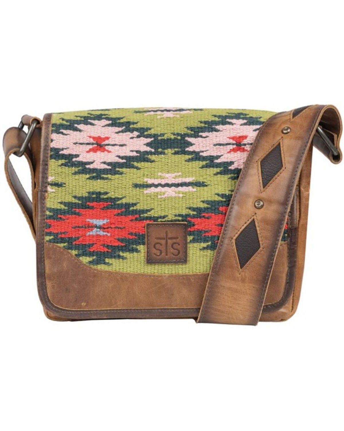 Image #1 - STS Ranchwear by Carroll Women's Baja Dreams Della Crossbody Bag, Rust Copper, hi-res