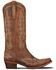 Image #2 - Lane Women's Lexington Tall Western Boots - Snip Toe, Caramel, hi-res