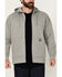 Image #3 - Ariat Men's Rebar All-Weather Insulated Full Zip Hooded Sweatshirt, Grey, hi-res