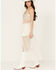 Image #2 - Wonderwest Women's Mountain Trail Embellished Mesh Maxi Cami , Cream, hi-res