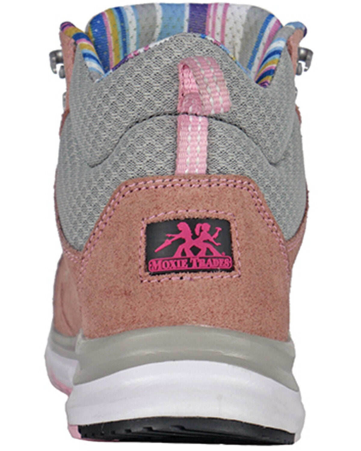 Image #5 - Hoss Women's Trisha Hiker Work Shoes - Composite Toe, Pink, hi-res