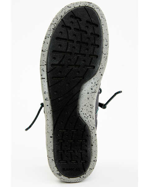 RANK 45 Men's Griffin Herringbone Western Casual Shoes - Moc Toe, Grey, hi-res