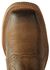 Double H Men's Ice Roper Western Work Boots - Steel Toe, Bark, hi-res