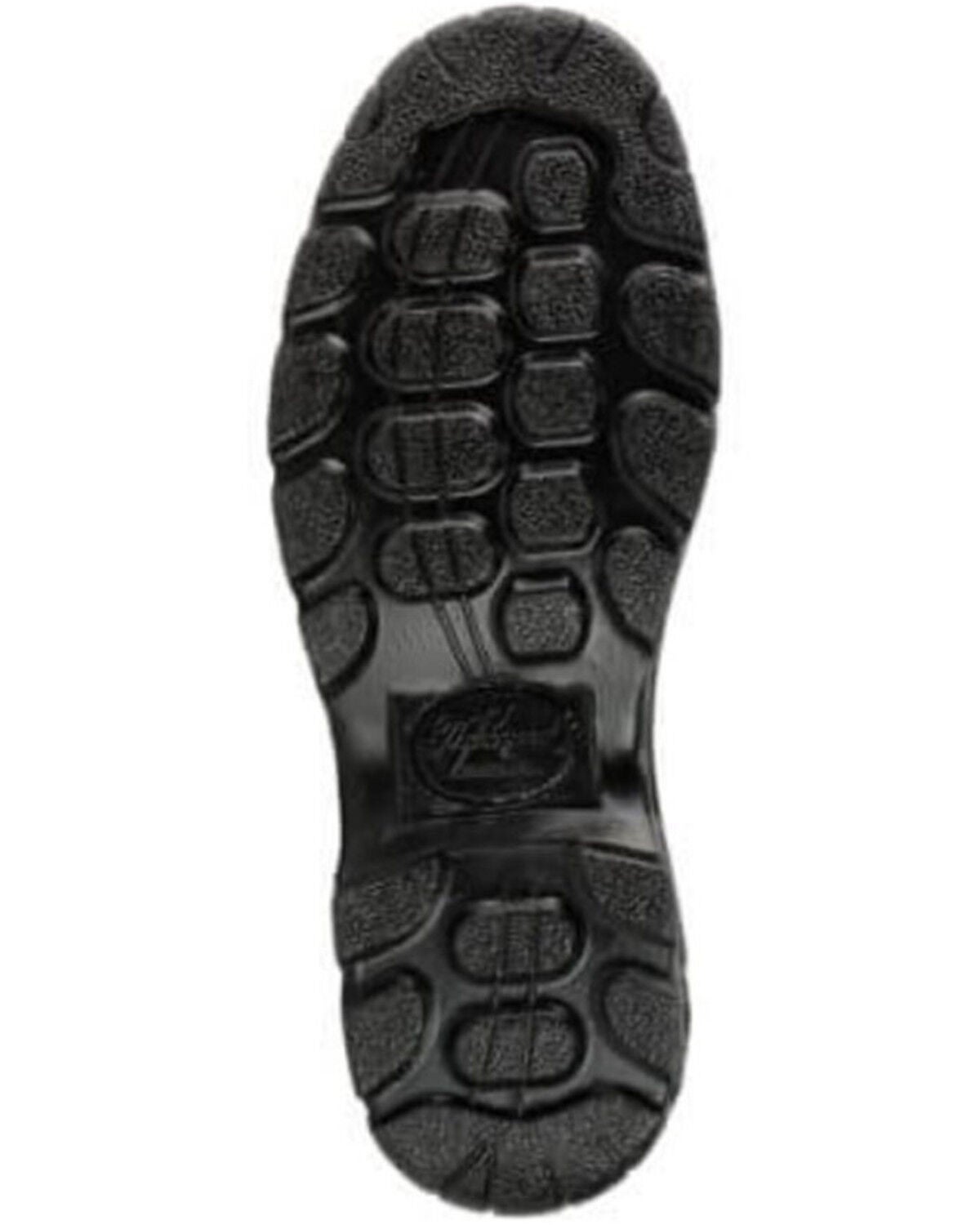 Image #3 - Thorogood Men's 6" USA Signature Series Work Boots - Steel Toe, Brown, hi-res