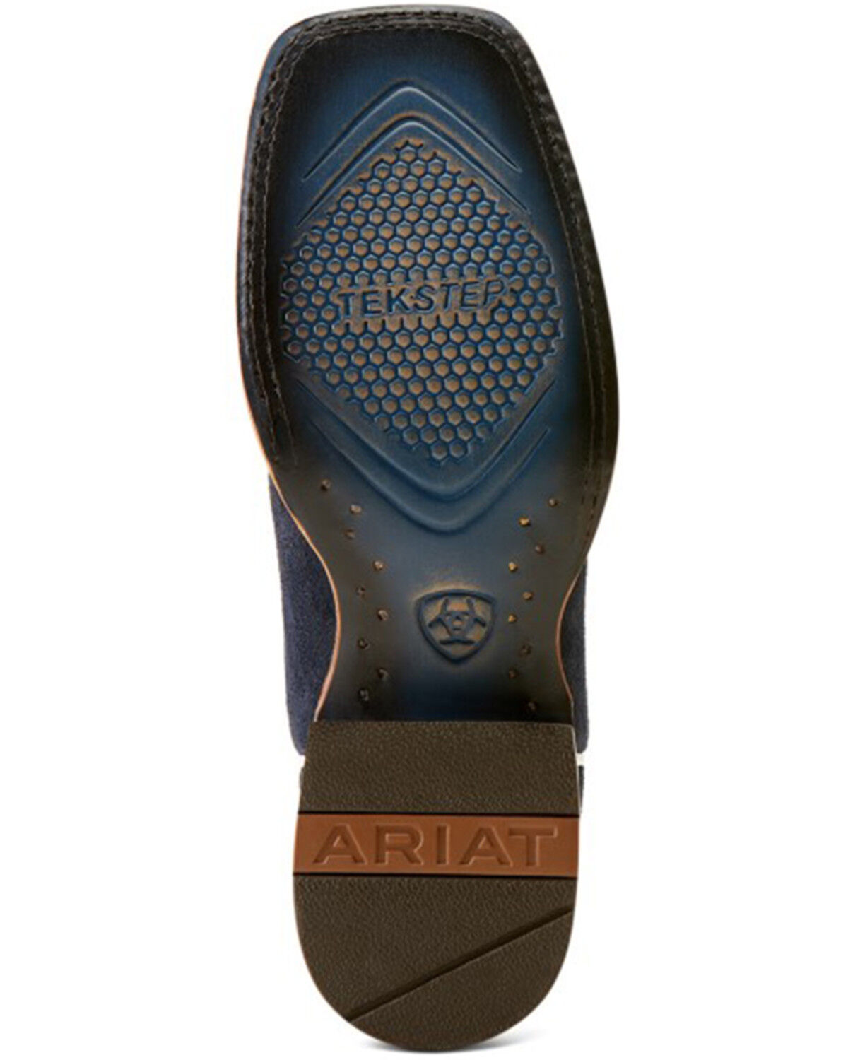 Image #5 - Ariat Women's Frontier Calamity Jane Western Boots - Broad Square Toe, Blue, hi-res