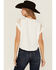 Image #4 - Originality Women's Rock & Roll Muscle Tank, White, hi-res