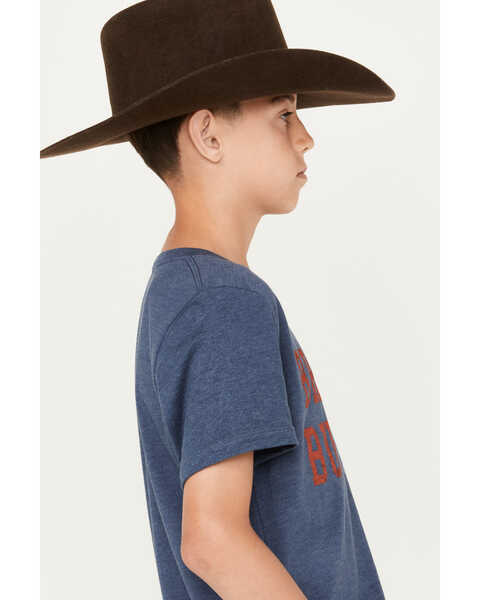 Image #2 - Cody James Boys' Bronco Buster Short Sleeve Graphic T-Shirt, Navy, hi-res