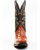 Image #4 - Dan Post Men's Eel Exotic Western Boots - Square Toe , Brown, hi-res