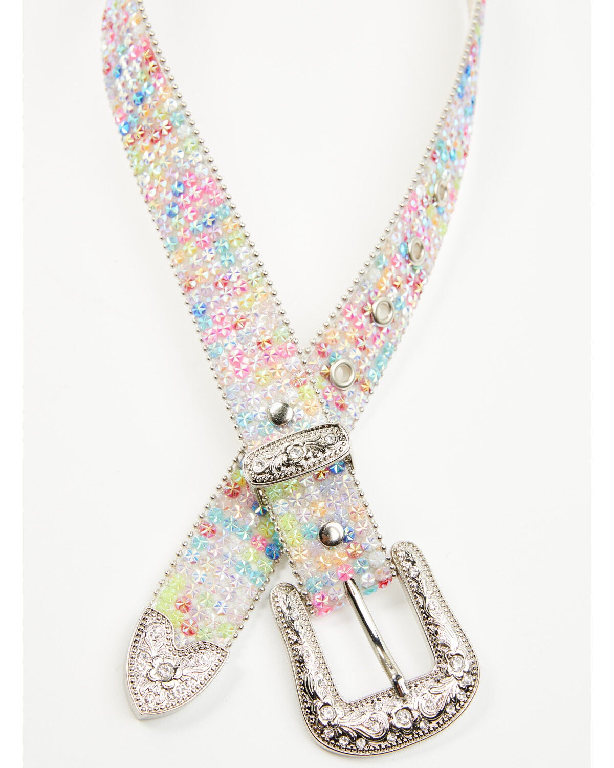 Shyanne Girls' Haven Bling Belt, Pink, hi-res