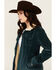 Image #2 - Outback Trading Co Women's Georgia Sherpa Lined Corduroy Jacket, Blue, hi-res