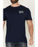 Image #3 - Smith & Wesson Men's Eagle Shirt Sleeve Graphic T-Shirt, Navy, hi-res