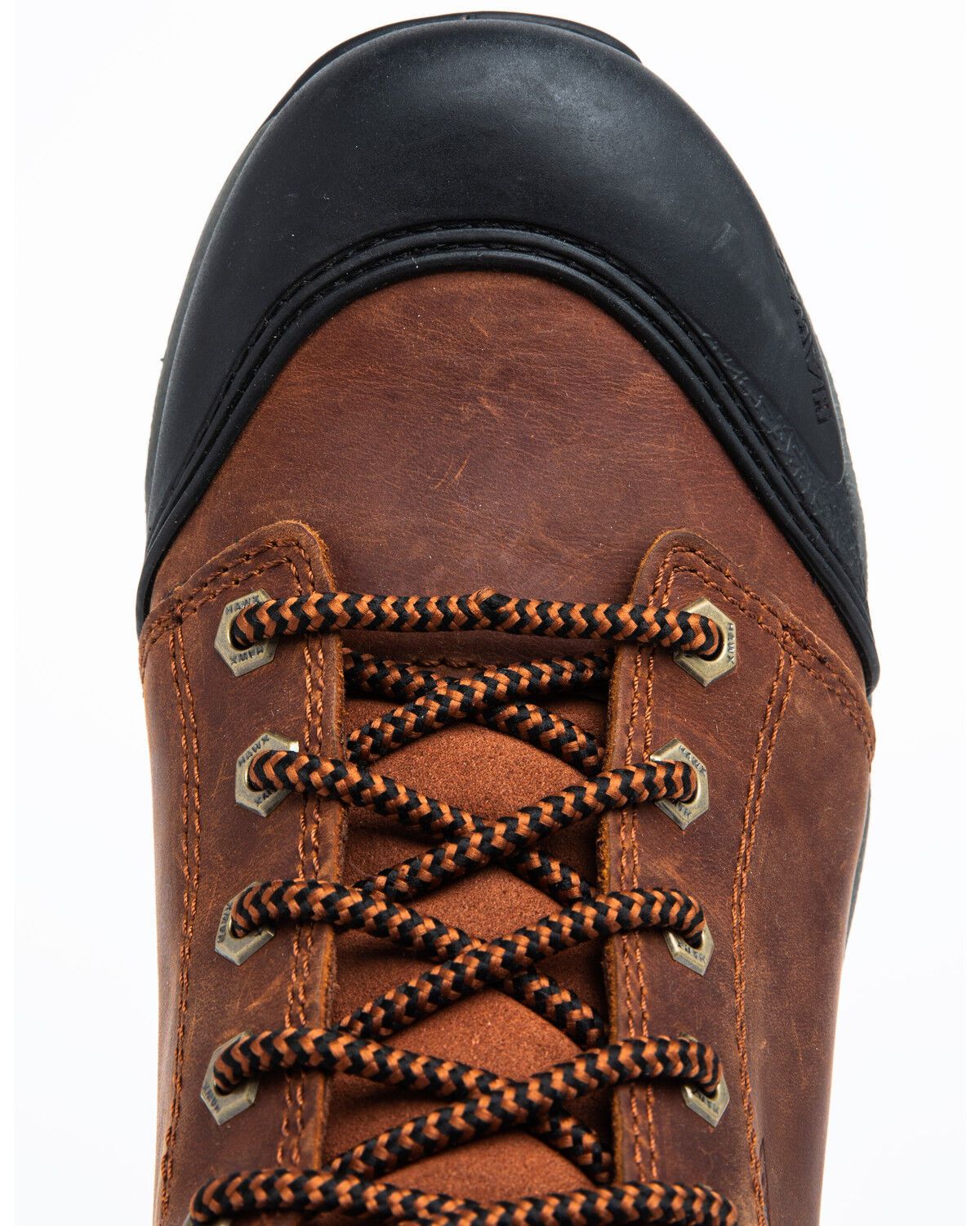 Image #6 - Hawx Men's 6" Lace-To-Toe Waterproof Work Boots - Composite Toe, Rust Copper, hi-res